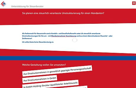 Ein Fachanwalt für Steuerrecht sowie Handels- und Gesellschaftsrecht Ein Fachanwalt für Steuerrecht sowie Handels- und Gesellschaftsrecht