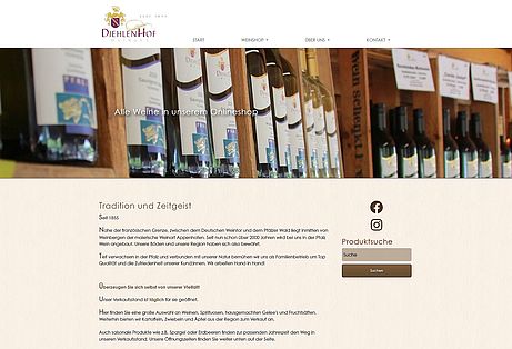 Weingut Diehlenhof in Billigheim-Ingenheim Weingut Diehlenhof in Billigheim-Ingenheim