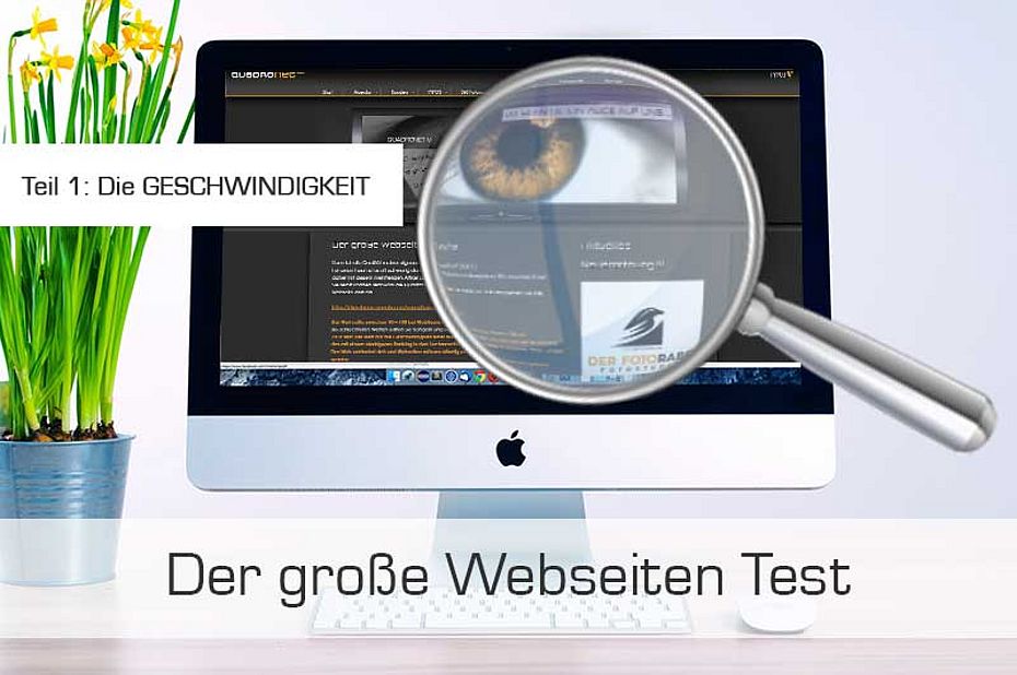 Der große Webseitentest Teil 1 Der große Webseitentest Teil 1
